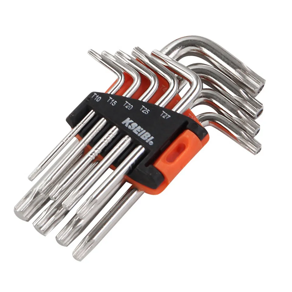 201720 - KSEIBI Star Key Wrench Set Short 9-Pc.