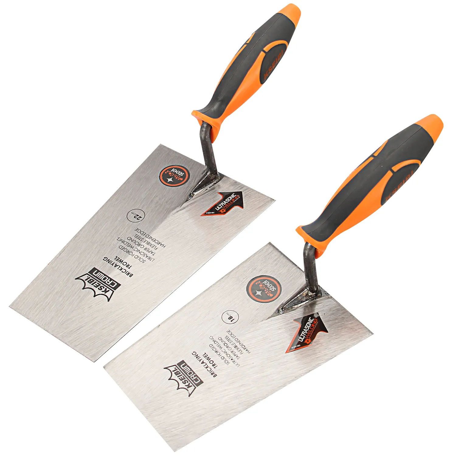 281440 - KSEIBI Square Tip Bricklaying Trowel/ProGrip 18cm