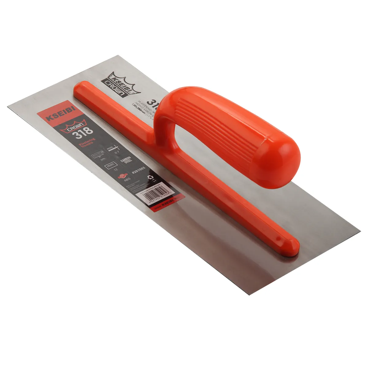 281905 - KSEIBI Crown Plastering Trowel/Abs Smooth