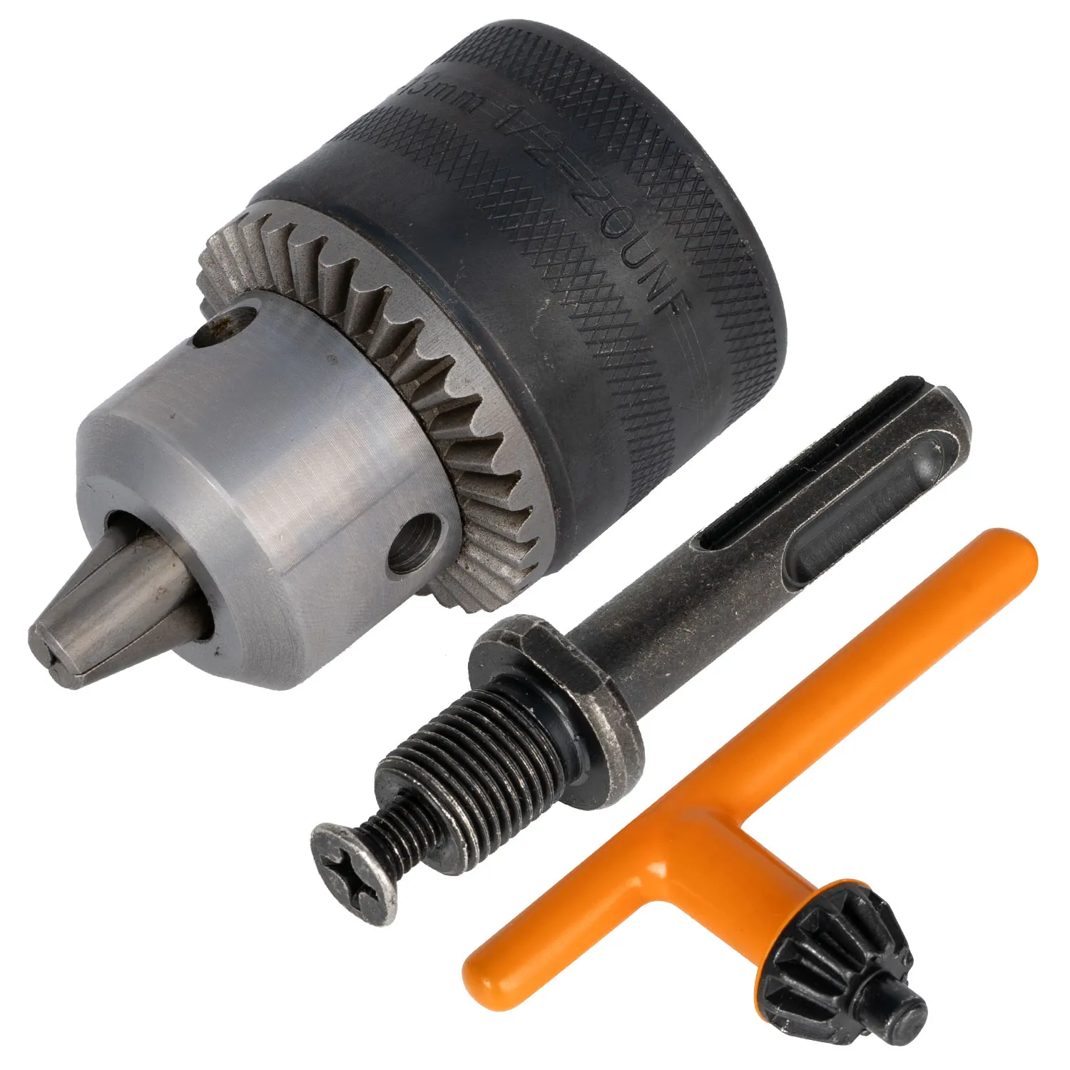 291113 - KSEIBI Drill Chuck With Key And Adapter 1.5-13mm 1/2-20