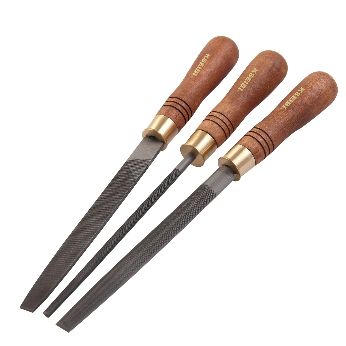 312156 - KSEIBI Steel File Set/OPTIWOOD 3-Pc.