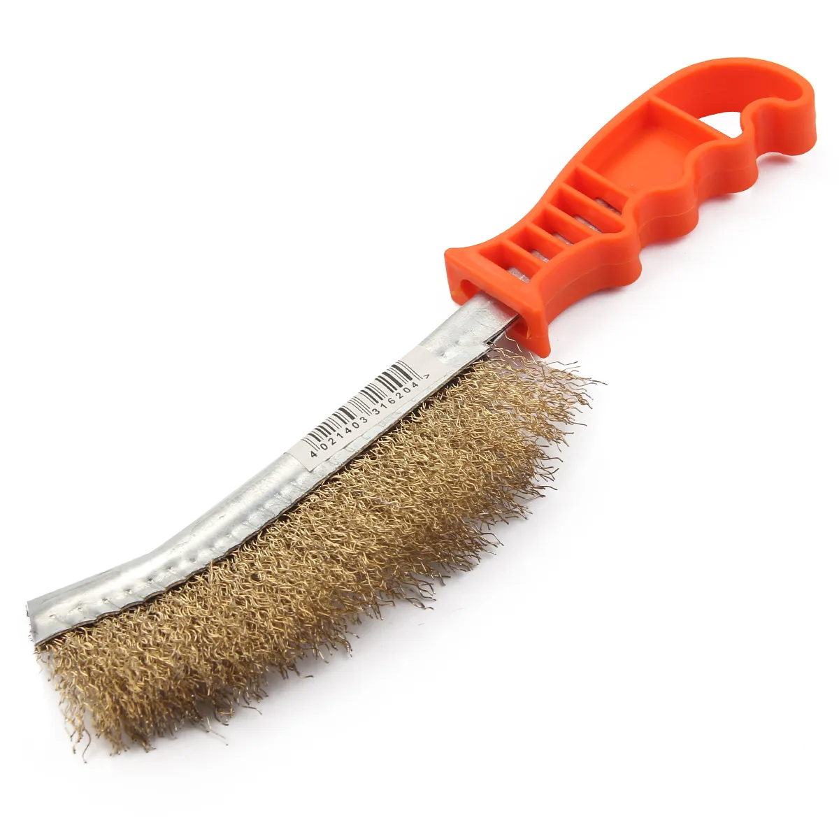 331620 - KSEIBI Plastic Hand Brush/Brass Coated