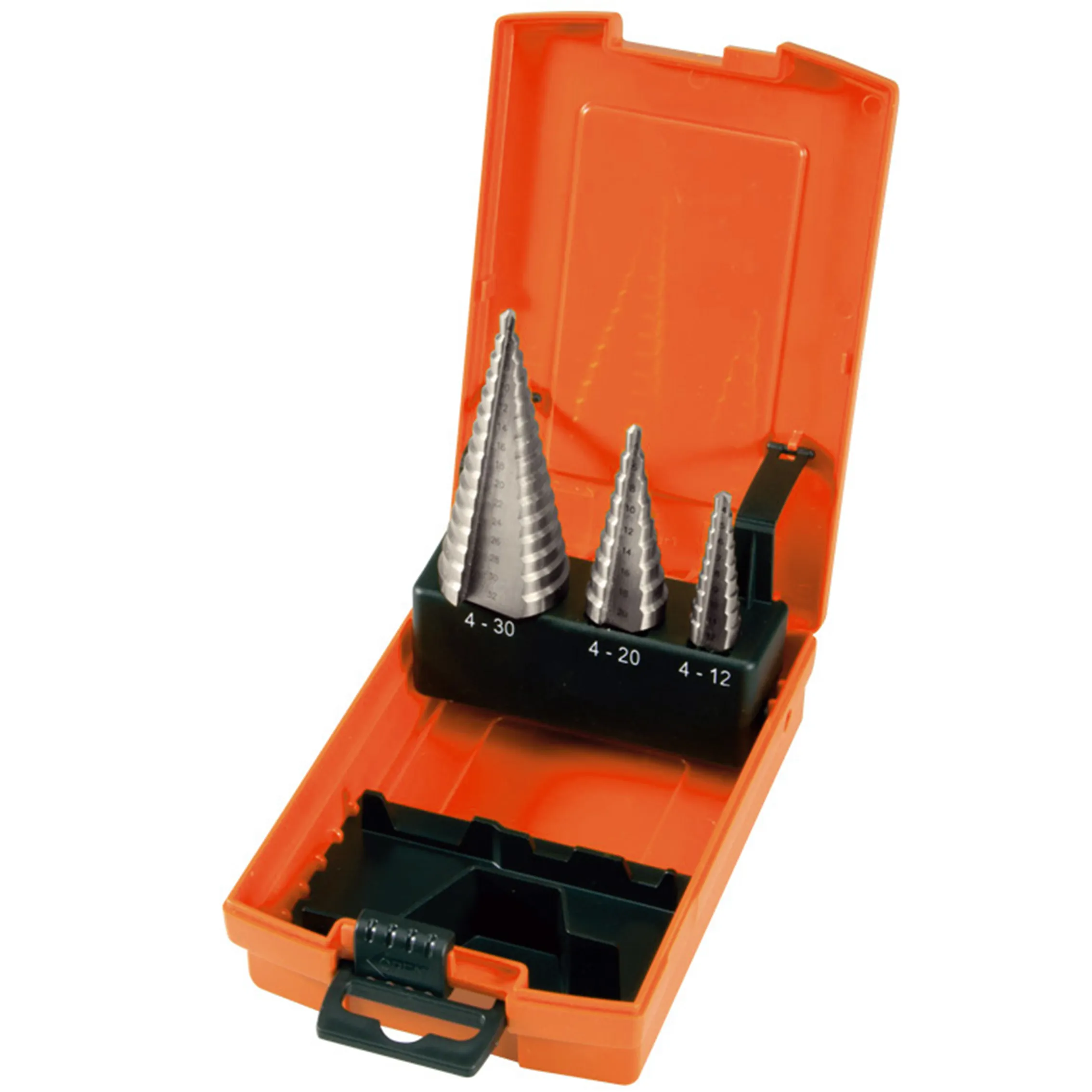 598225 - KSEIBI Hss Step Dril Bits Set 3 - KSEIBI Pc - KSEIBI Iron Box