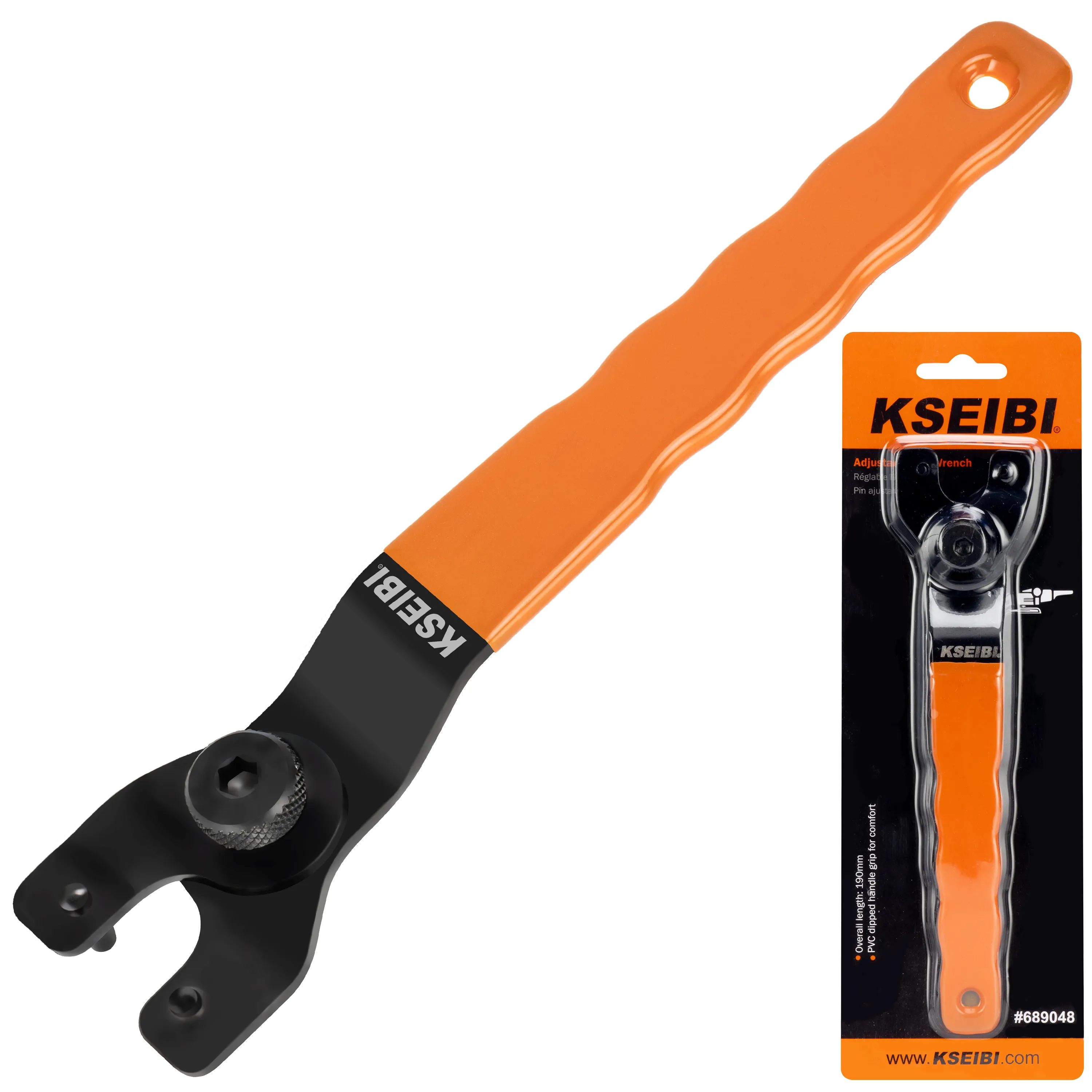 689048 - KSEIBI Adjustable Pin Wrench