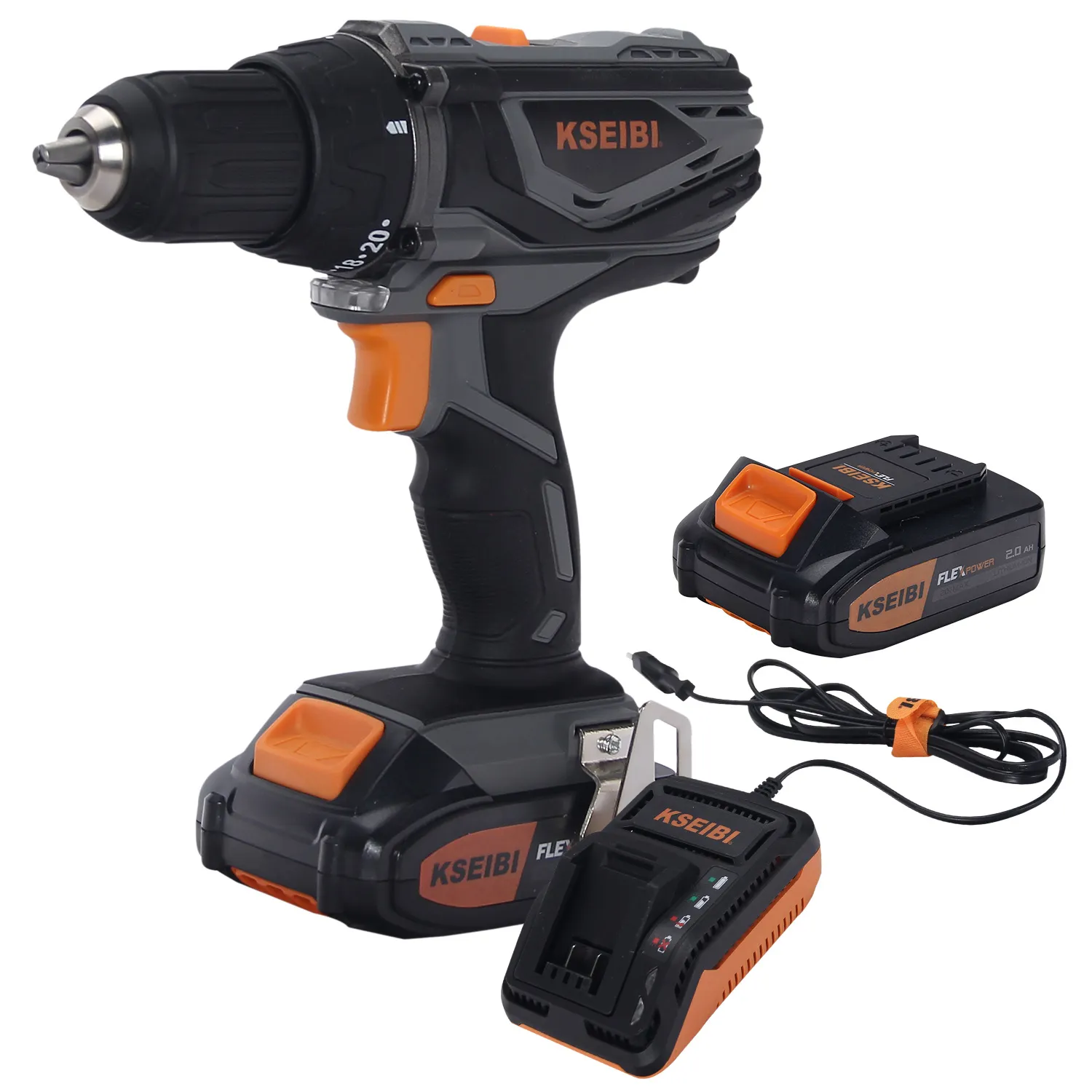 710197 - KSEIBI KSR 20V-35, 20V Cordless Drill, 13mm, 1 Battery