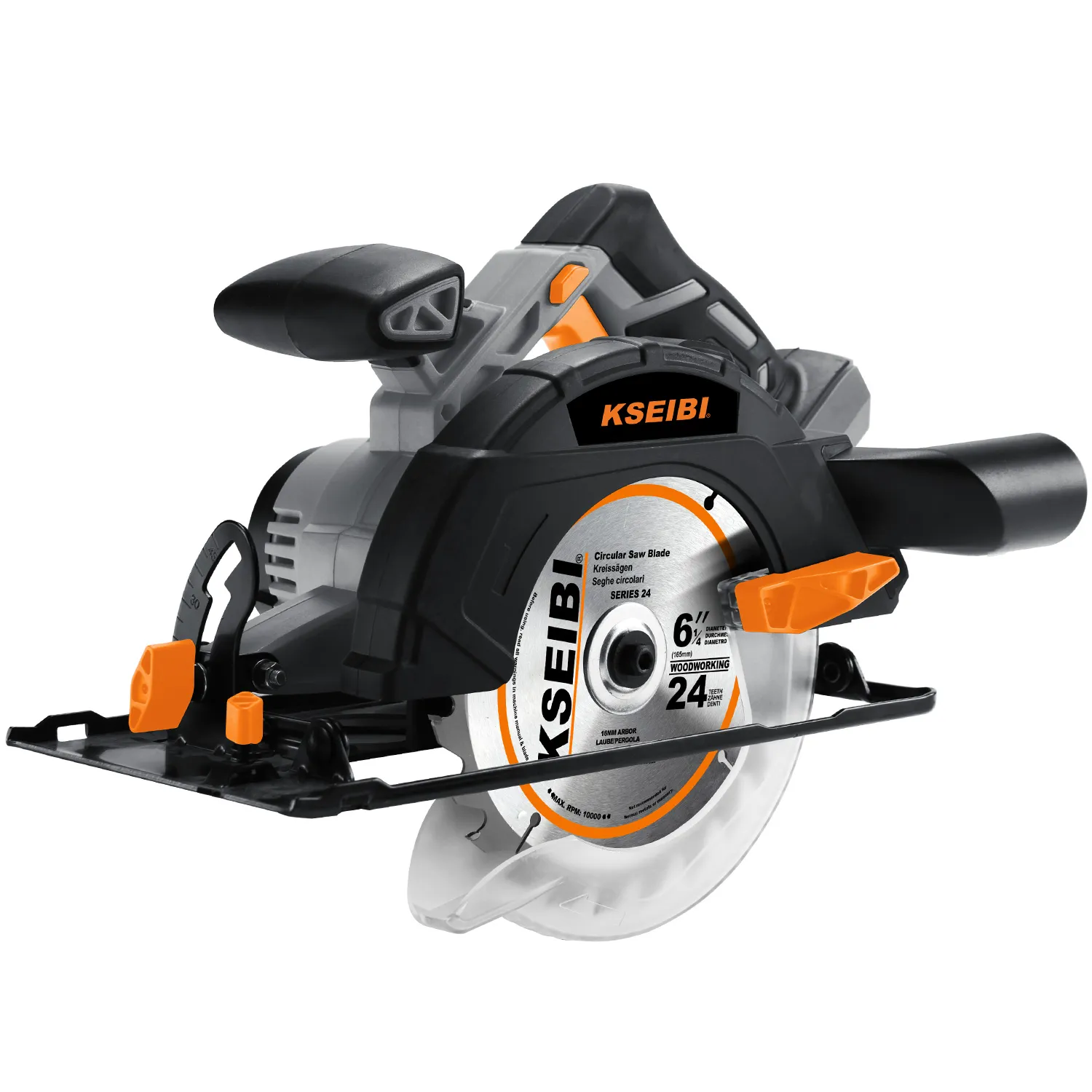 710215 - KSEIBI KKS 20V-165, 20V Cordless Circular Saw, 165mm, Bare