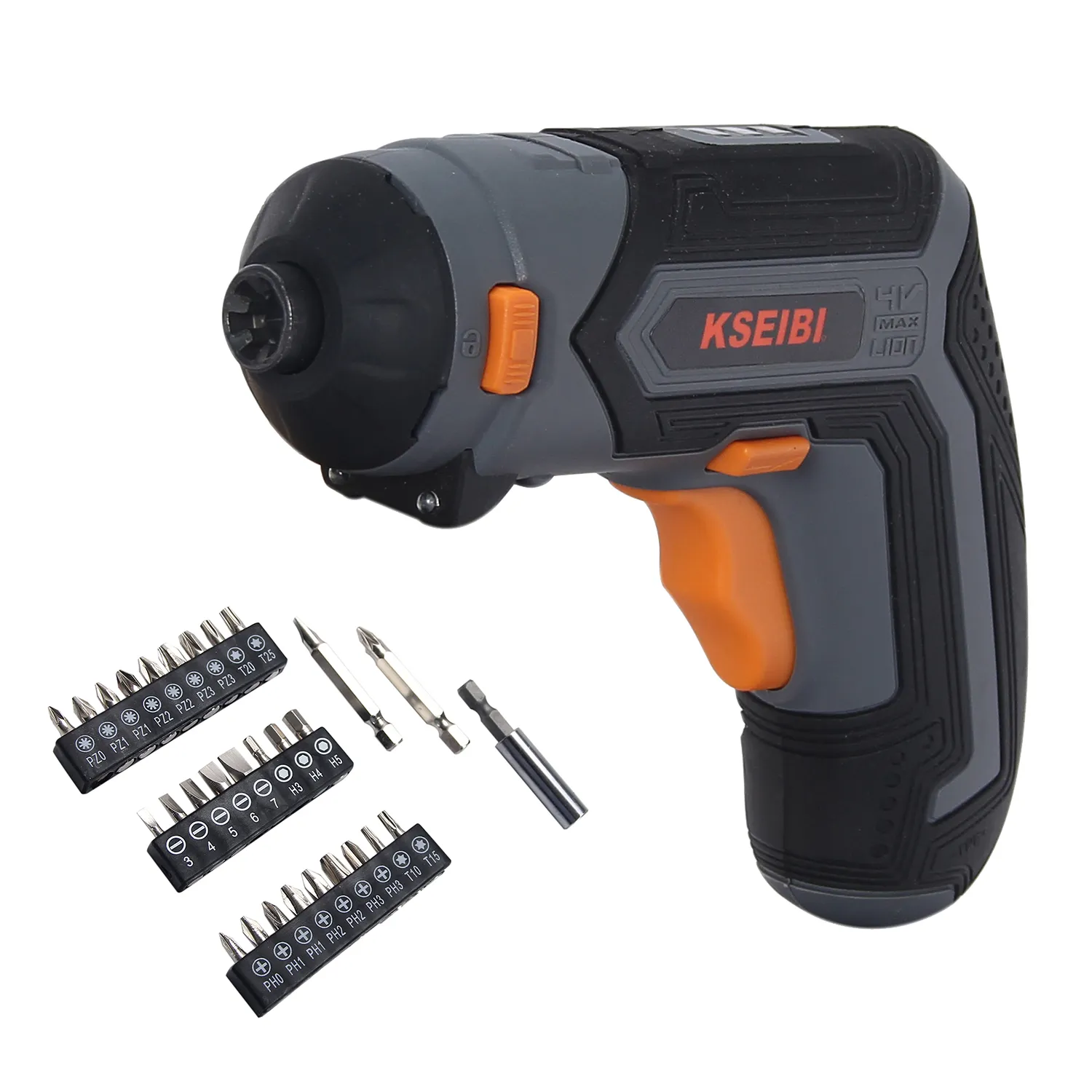 710400 - KSEIBI KTB 4V-5, 4V Cordless Screwdriver, 1/4"