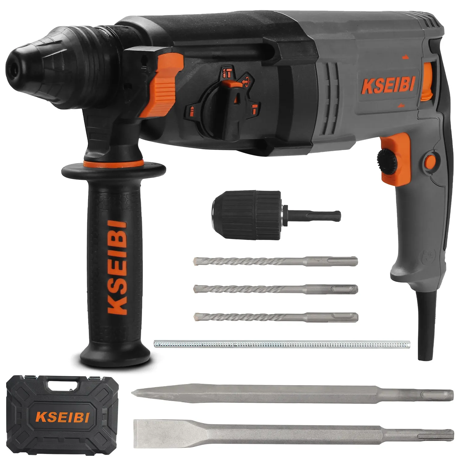 711225 - KSEIBI KSH 3-26, Rotary Hammer, Sds-Plus, 26mm, 800W