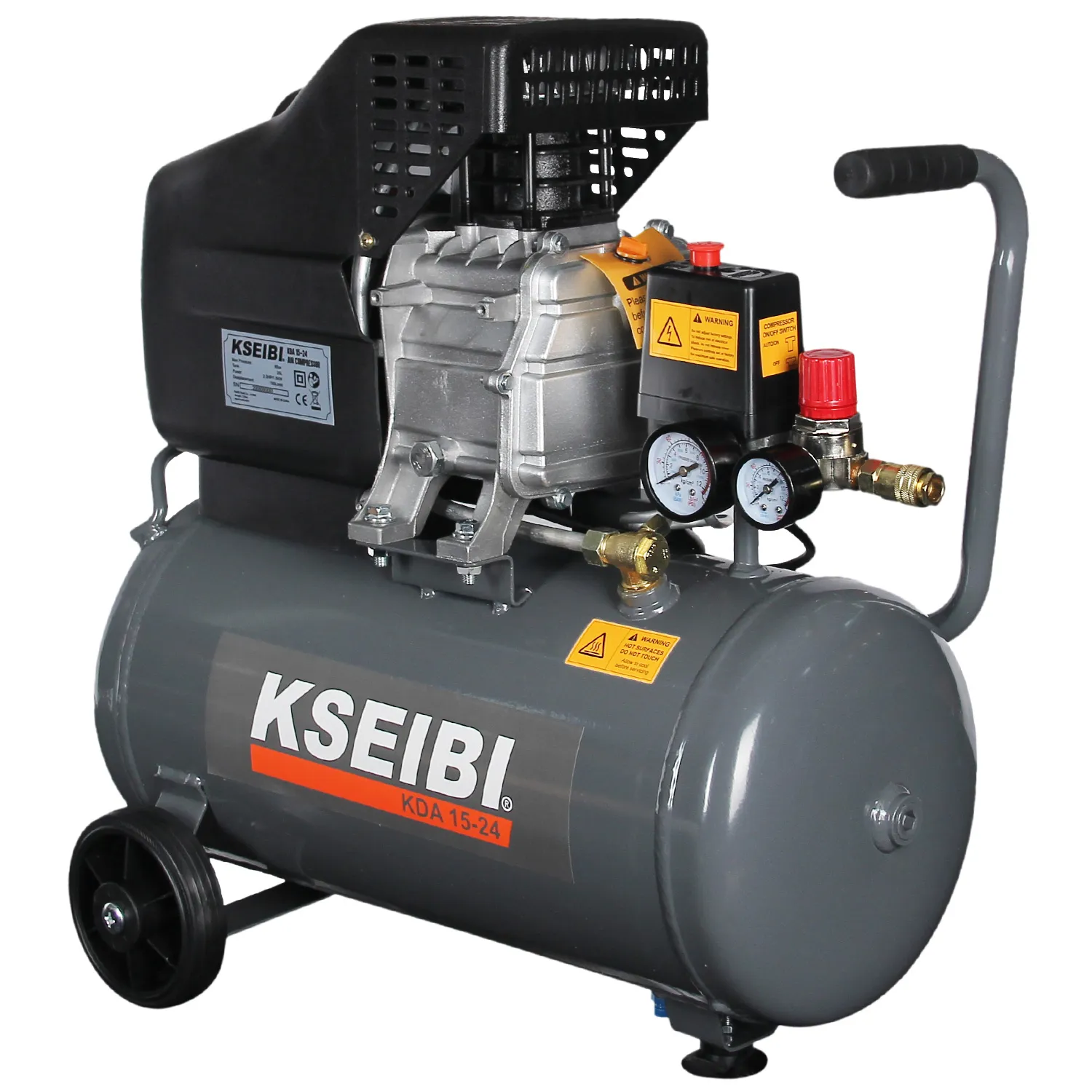 716700 - KSEIBI KDA 15-24, Air Compressor, 24l, 2HP