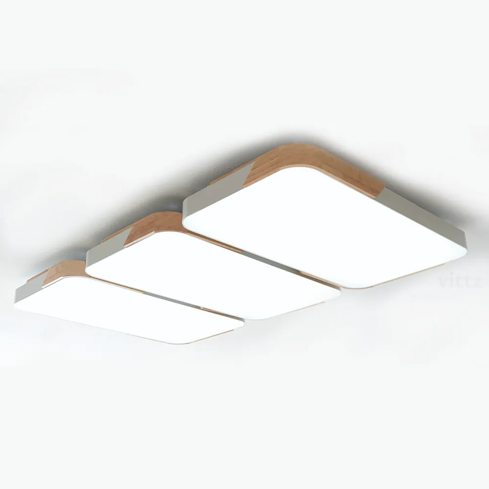 SIMPLE WOODLIVING ROOM 6 LIGHTS