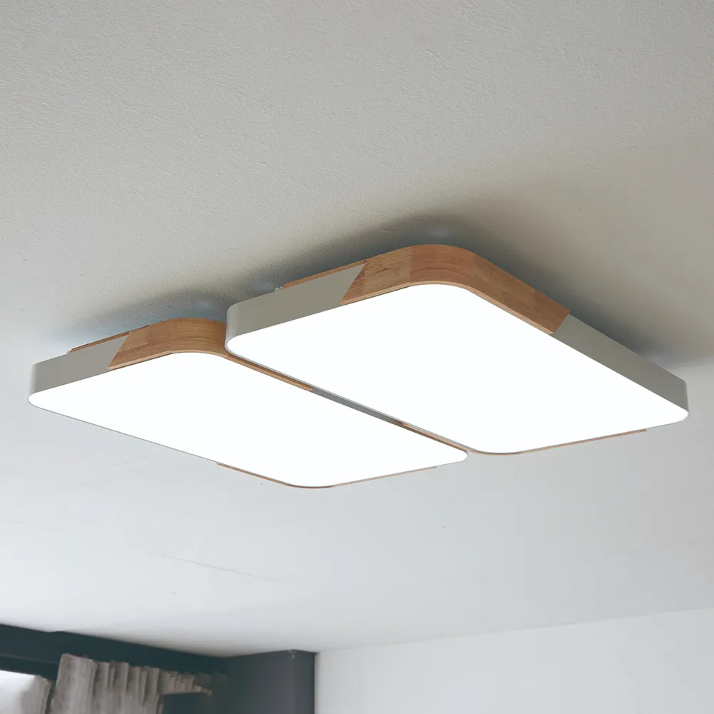 SIMPLE WOODLIVING ROOM 4 LIGHTS