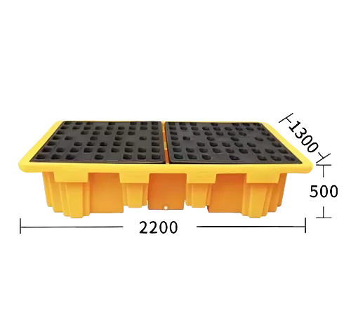 2 IBC Drum Spill Pallet