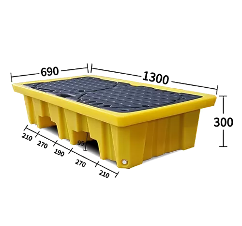 2 Drum Spill Pallet, STL2