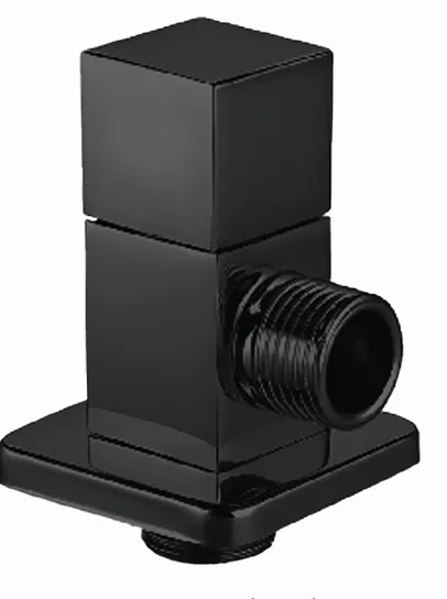 ANGLE VALVE BLACK