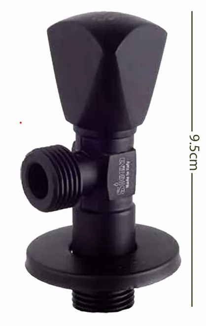 ANGLE VALVE BLACK