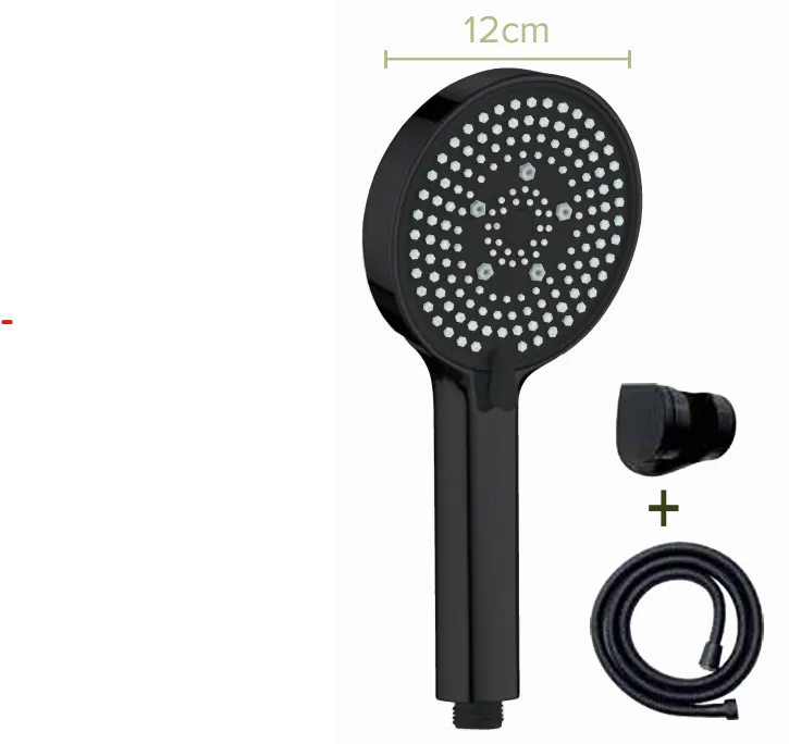 HAND SHOWER SET BLACK