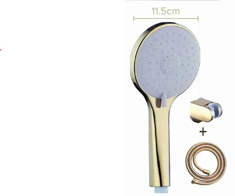 HAND SHOWER SET MATT GOLD