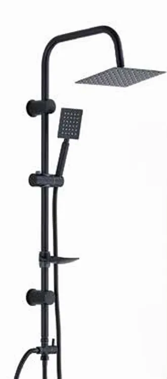 SHOWER COLUMN SET BLACK
