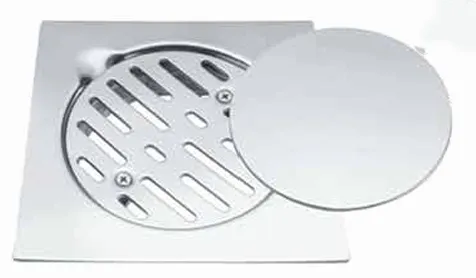 FLOOR DRAIN 3 PCS 20X20 MIRR