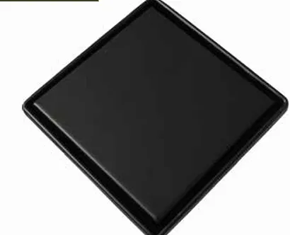 TILE DRAIN 15X15 with Filter Black