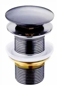 BASIN DRAIN POP UP 10 CM Grey