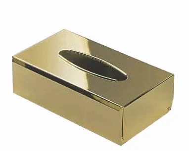 Tissue Box Gold