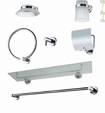 Accessory Set 7pcs Chrome