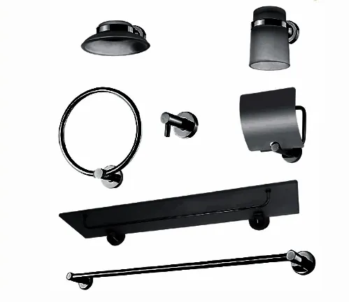 Accessory Set 7pcs Black