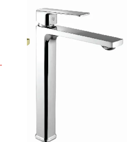 Basin Faucet Long Heavy Chrome