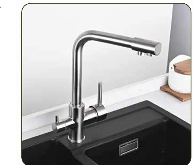 KITCHEN FAUCET Dual Lever Matt