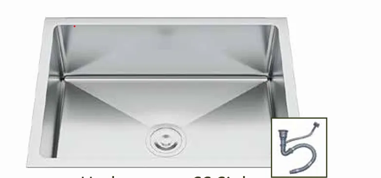 Undermount SS Sink Single 50x40cm Silver