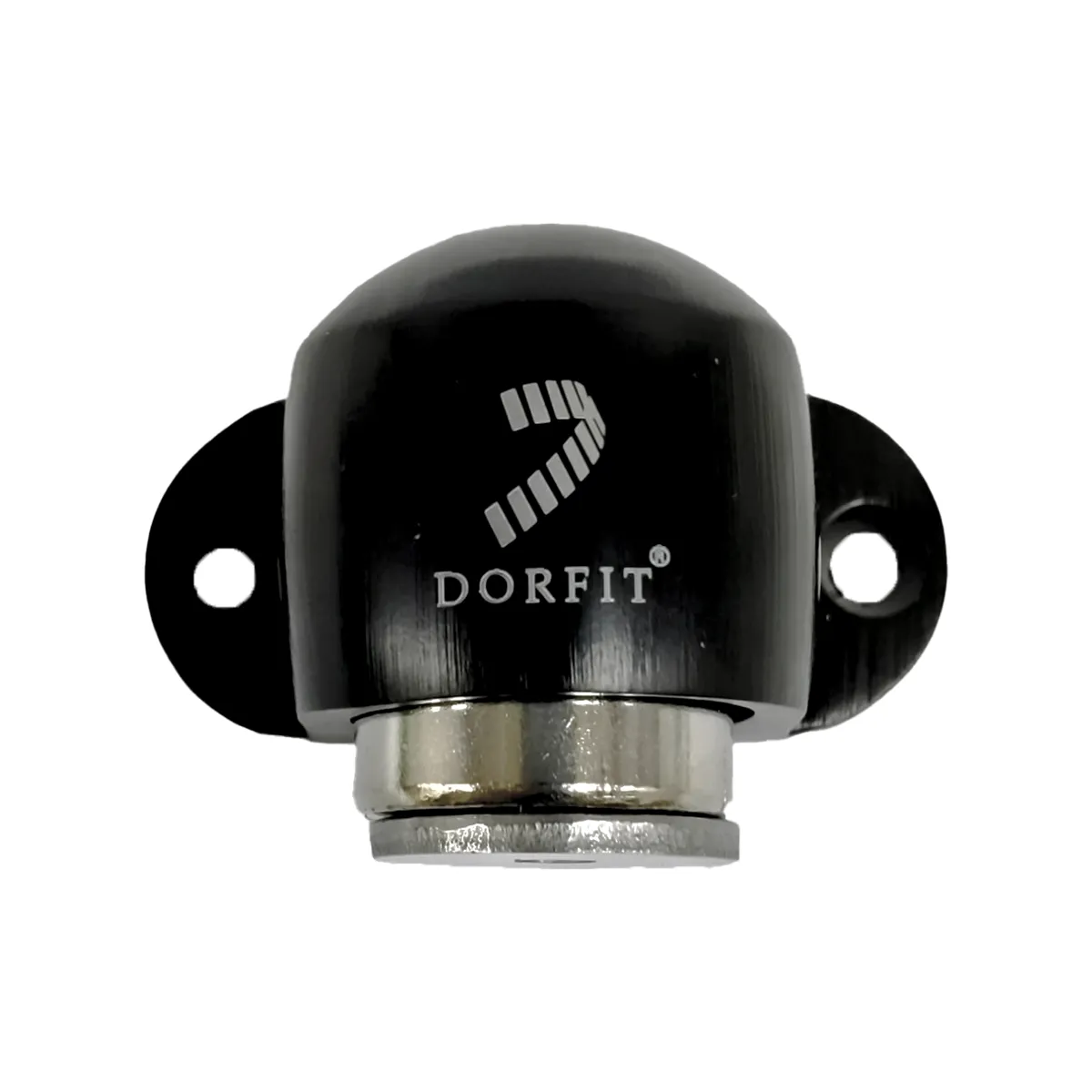 Dorfit Magnetic Floor Mounted Door Stopper DTDS031 53 x 37 mm Zinc Alloy Matt Black