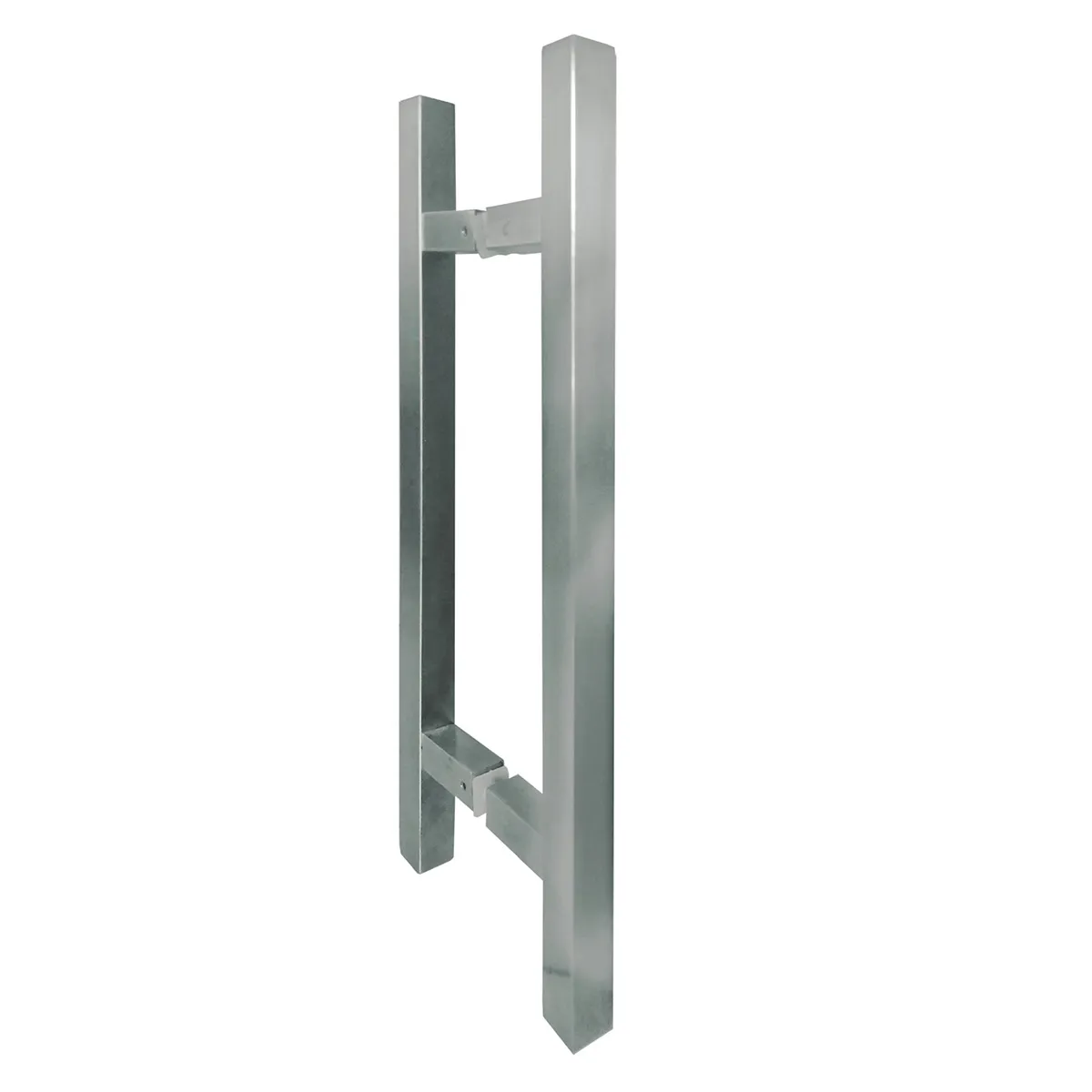 Dorfit H Square Couple Glass Door Pull Handle DTPH001SQ 600 mm Stainless Steel Satin