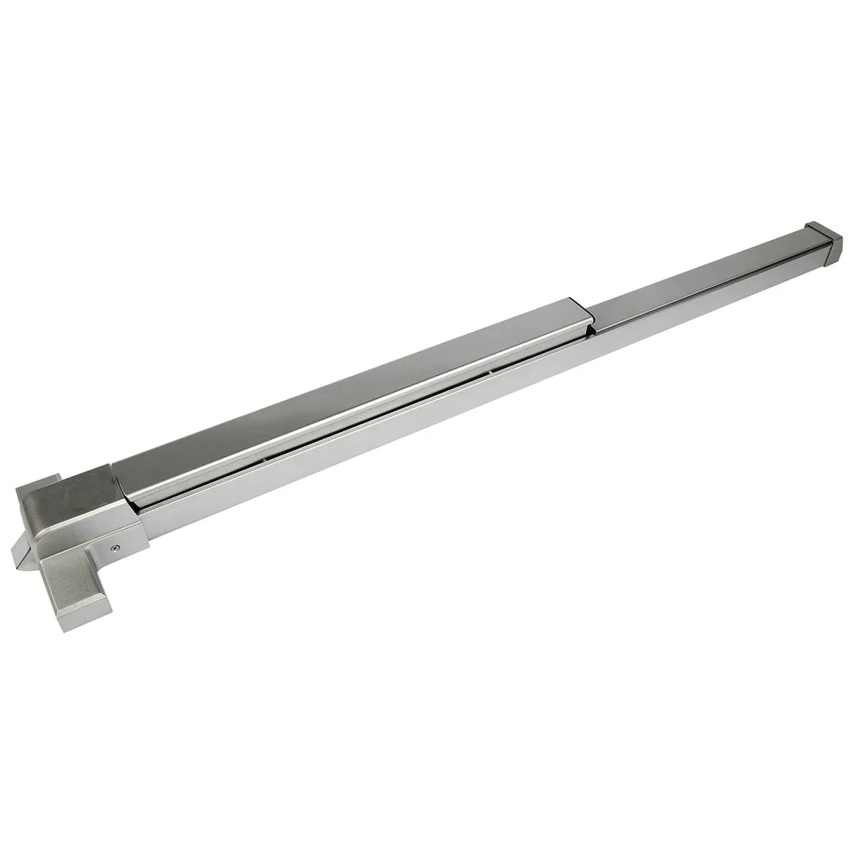 Dorfit Panic Exit Device DT97 1045x154mm Steel Body, Alu. Head Cover, Zinc Bolt, Zinc Striker, Plastic End Cap Silver