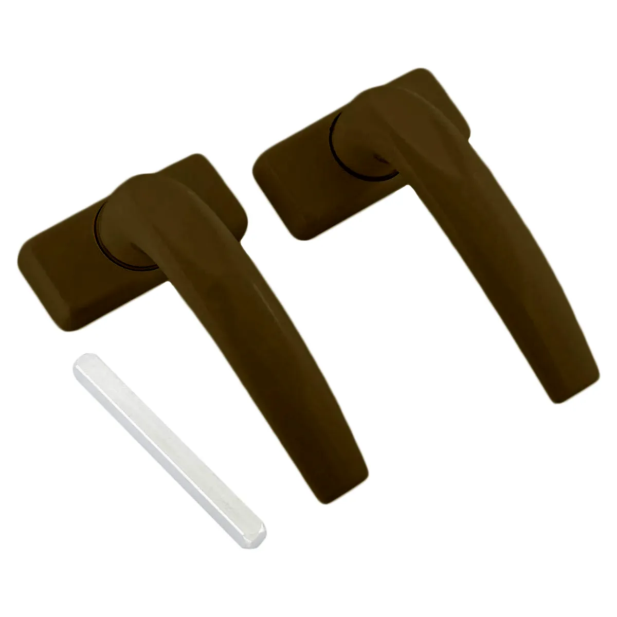 Dorfit Aluminium Door Handle DTADH224-BR 123x73x31mm Aluminium Brown