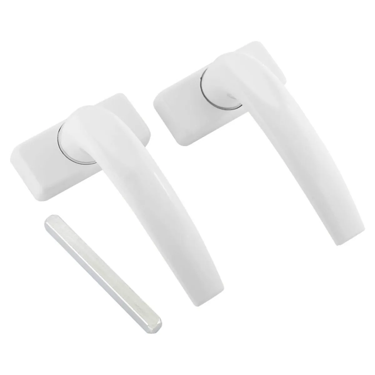 Dorfit Aluminium Door Handle DTADH224-WH 123x73x31mm Aluminium White