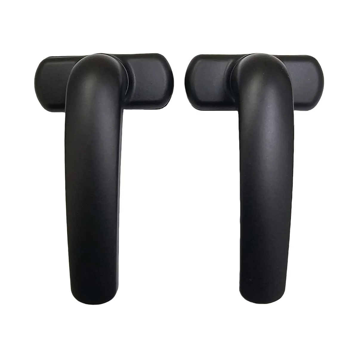 Dorfit Aluminium Door Handle DTADH243-BK 128x78x30mm Aluminium Black