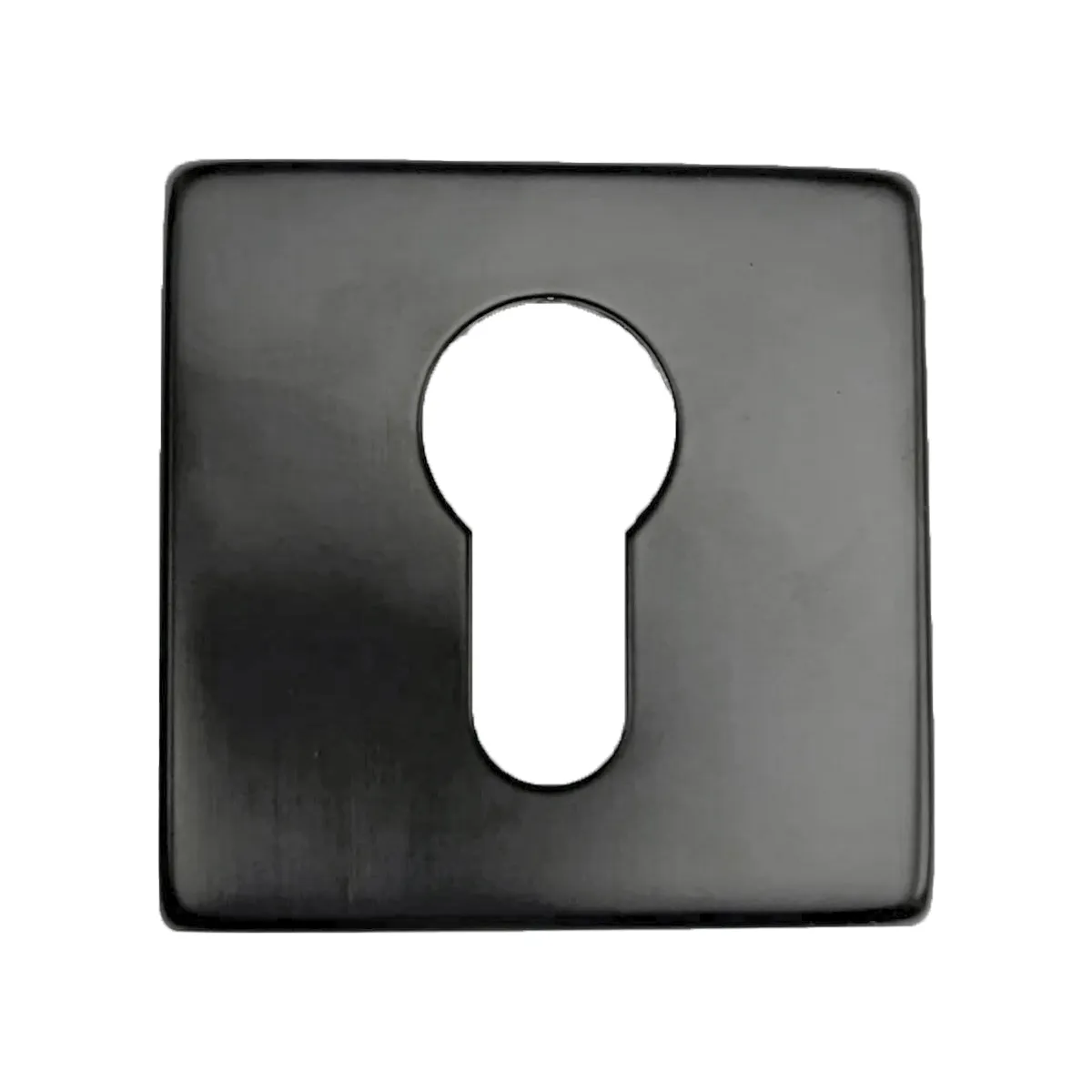 Dorfit Euro Profile Key Hole - Square DTES002 53mm Stainless Steel Matt Black