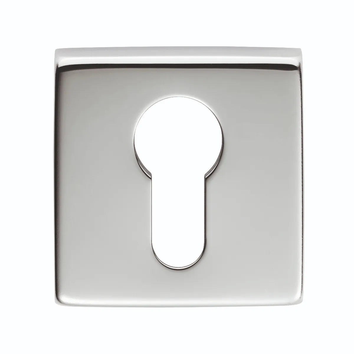 Dorfit Euro Profile Key Hole - Square DTES002 53mm Stainless Steel Satin
