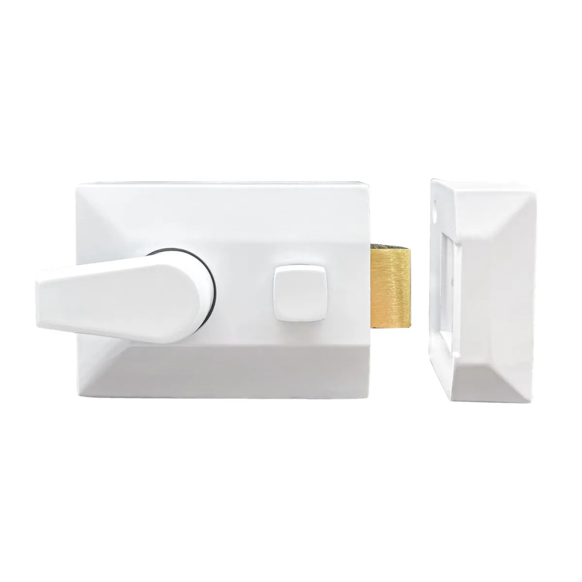 Dorfit Night Latch DTNL089 91x67x25.3mm Stainless steel White