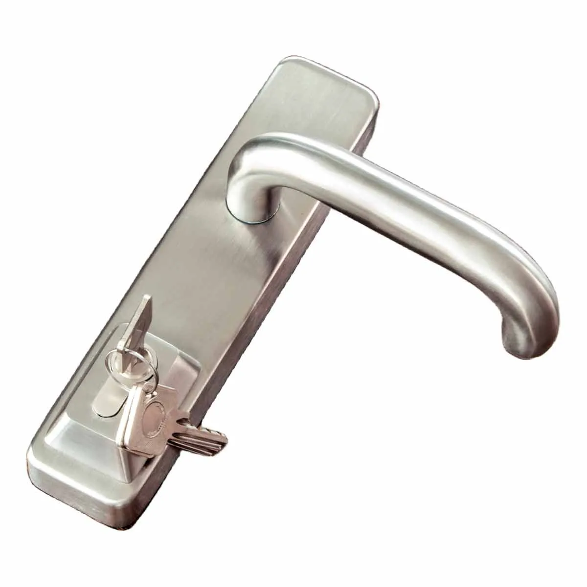 Dorfit Outside Trim Lock DTPD015 210 x 153 mm Stainless Steel Silver