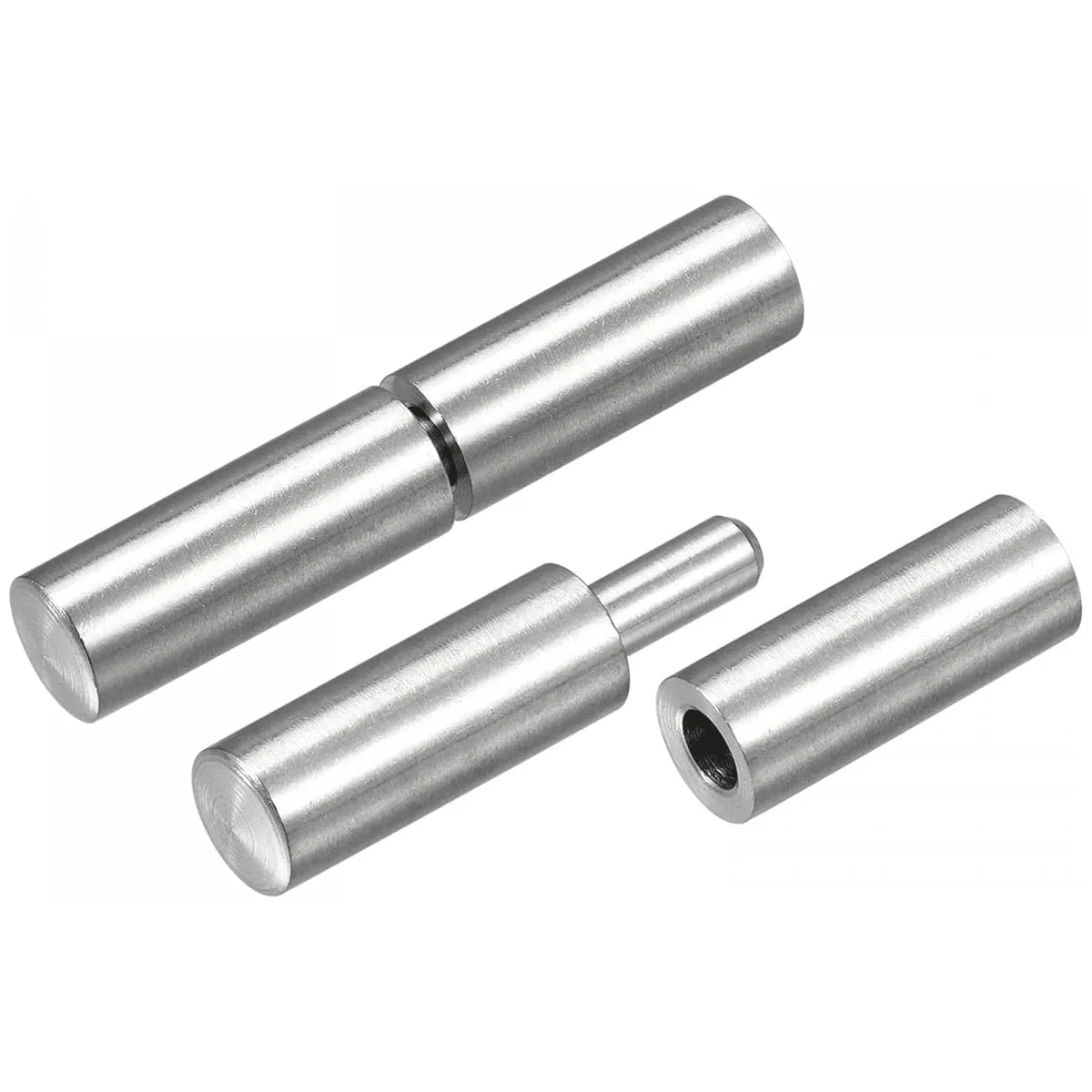 Dorfit Round Hinges Round Hinges 30mm Mild Steel Silver