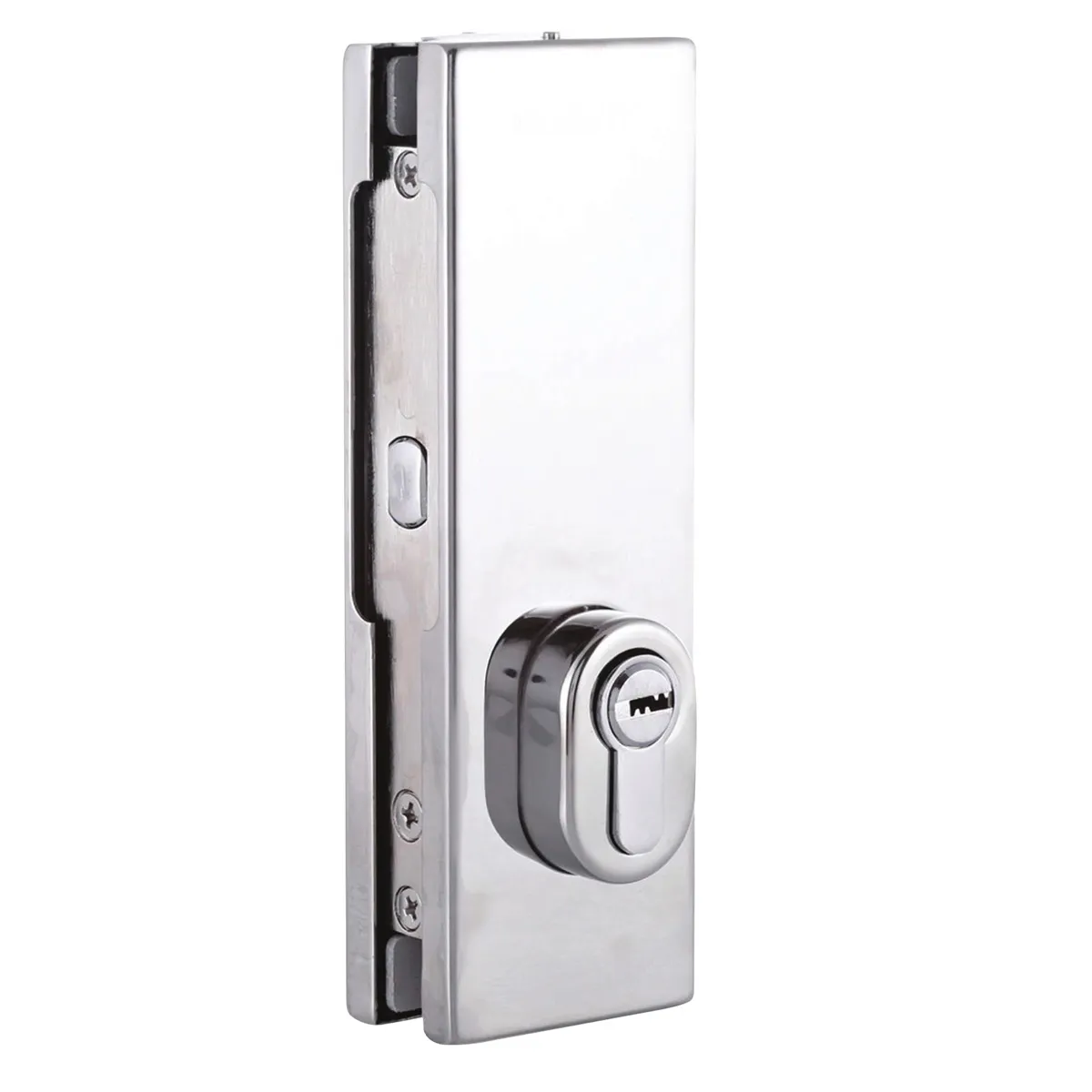 Dorfit Corner Lock With Round Rod DT150RD 161x32mm Stainless Steel Polished Stainless Steel