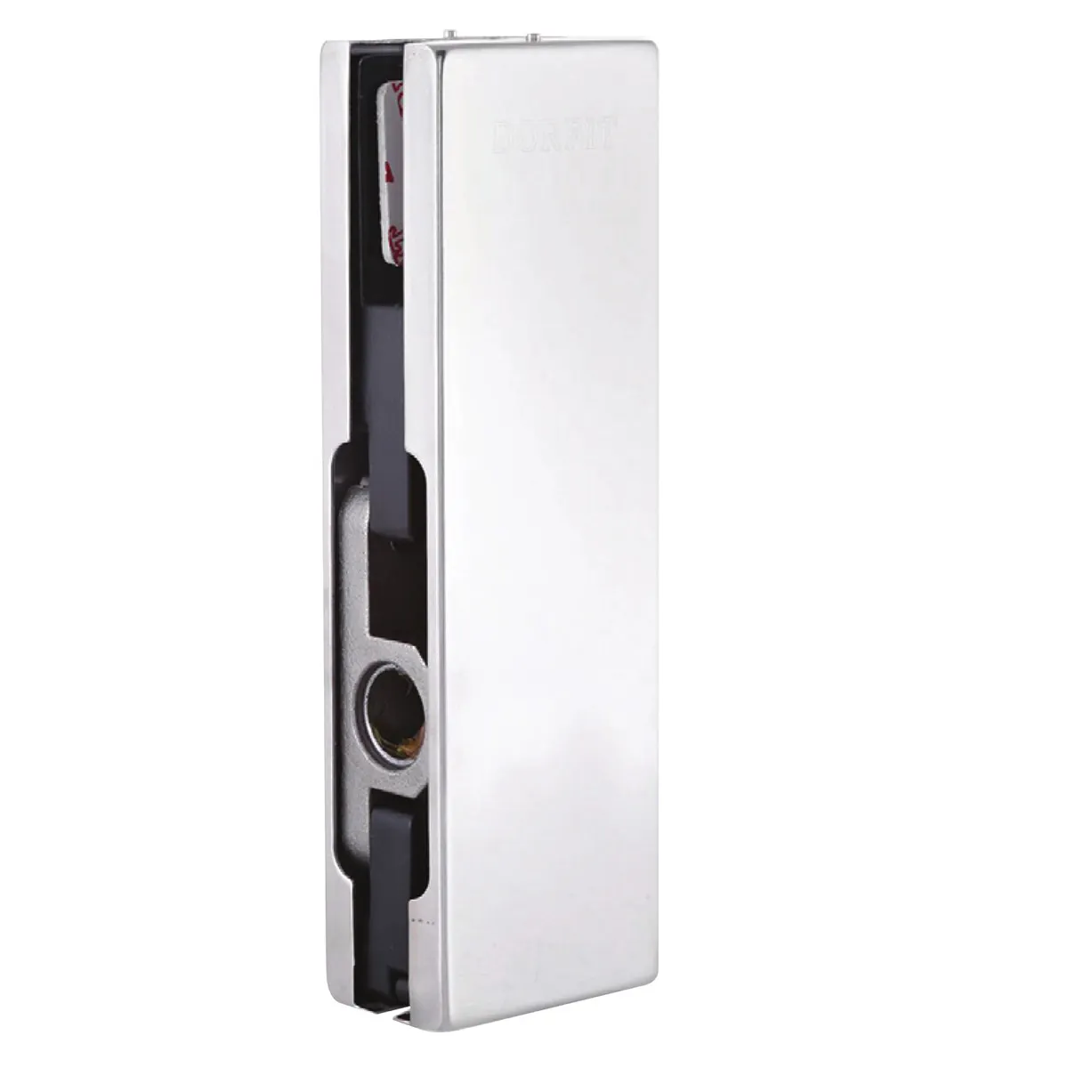 Dorfit Top Patch Fitting DT20 Cover Thickness-0.8 mm Stainless Steel Polished Stainless Steel