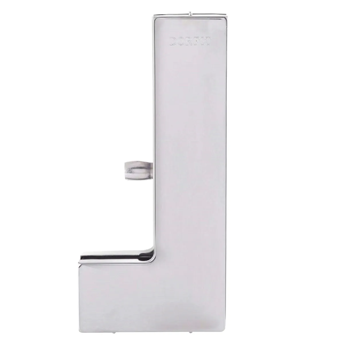 Dorfit L Shape Patch Fitting DT40 31mm Stainless Steel Polished Stainless Steel