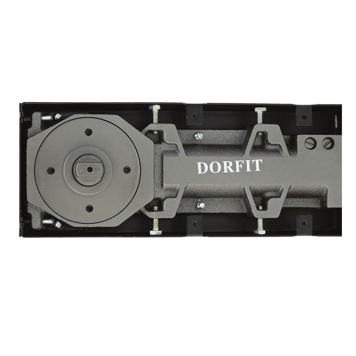 Dorfit Stainless Steel Floor Springs DT65HO 276x108x40mm Stainless Steel Polished Stainless Steel