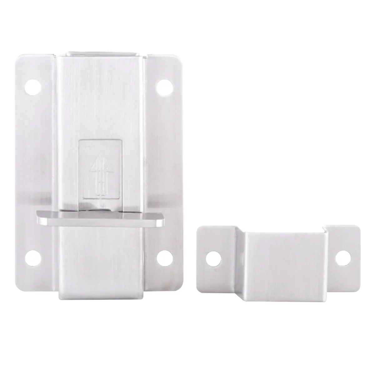 Dorfit Baby Latch Flush Bolt DTDB013 90x50mm Stainless Steel Satin nickel