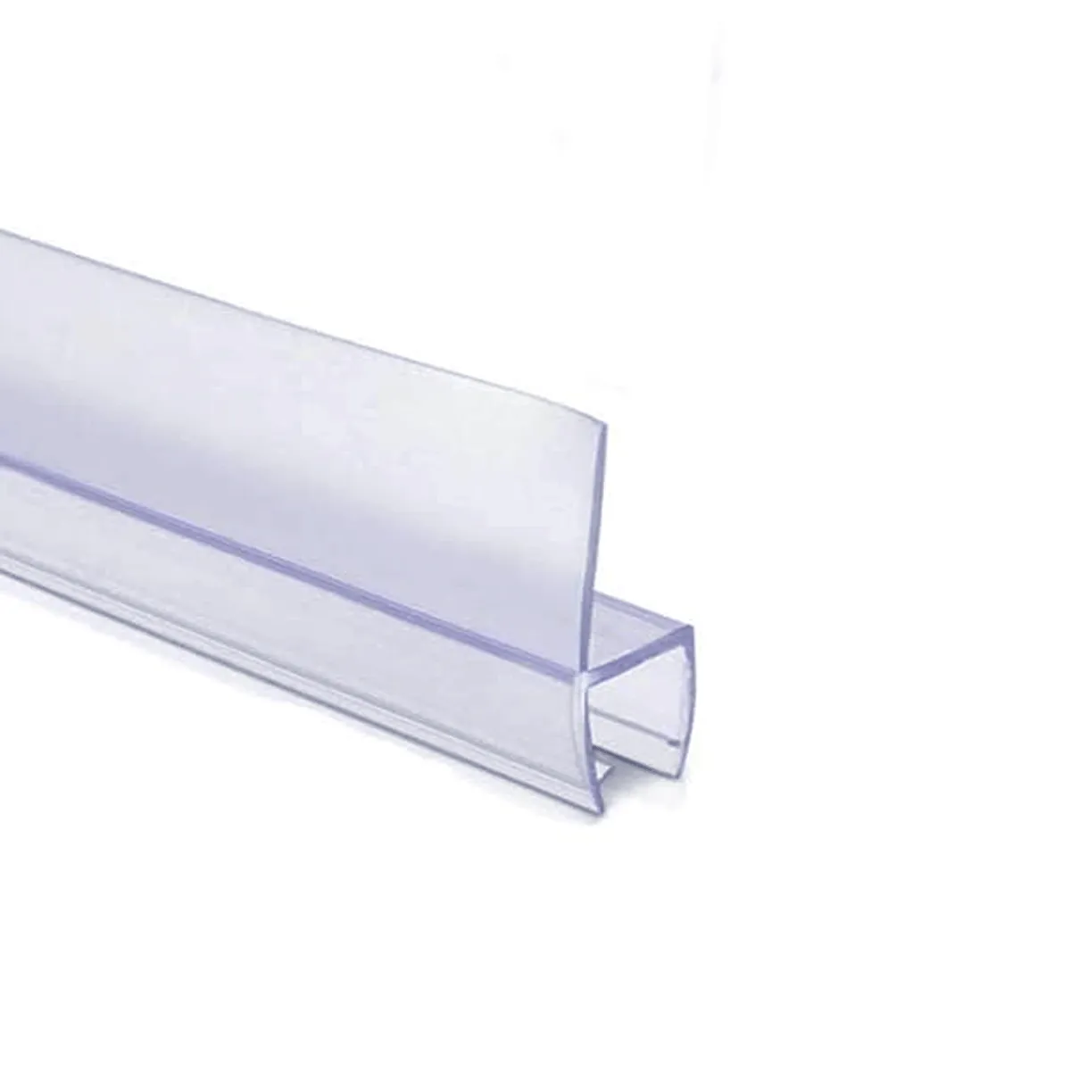 Dorfit Glass Door Seal Side DTLS204-10 10mm PVC and Silicon Clear