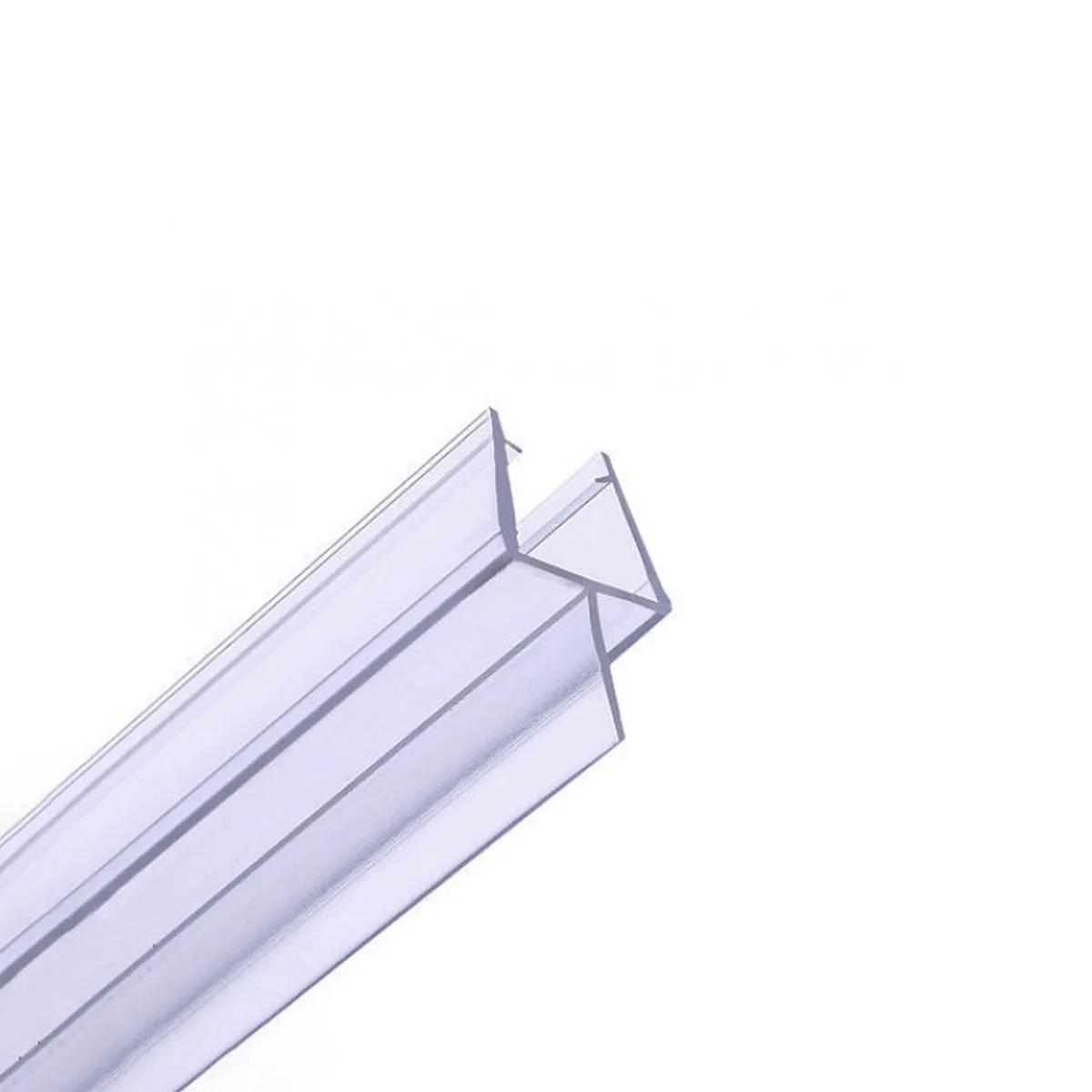 Dorfit Glass Door Seal Center DTLS205 10mm PVC and Silicon Clear