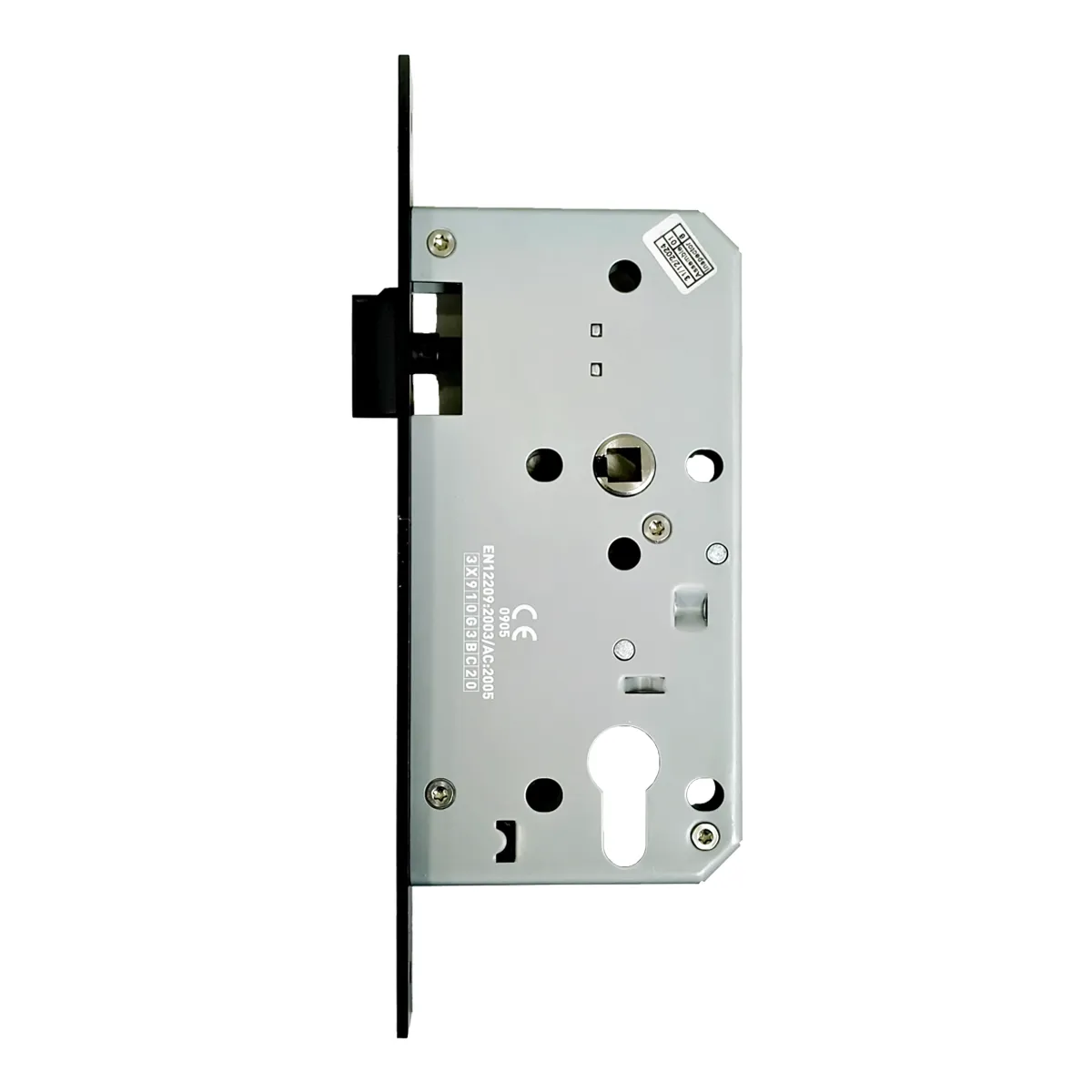 Dorfit Euro Profile Sash Lock DTML009-5572 55 mm Stainless Steel  Matt Black